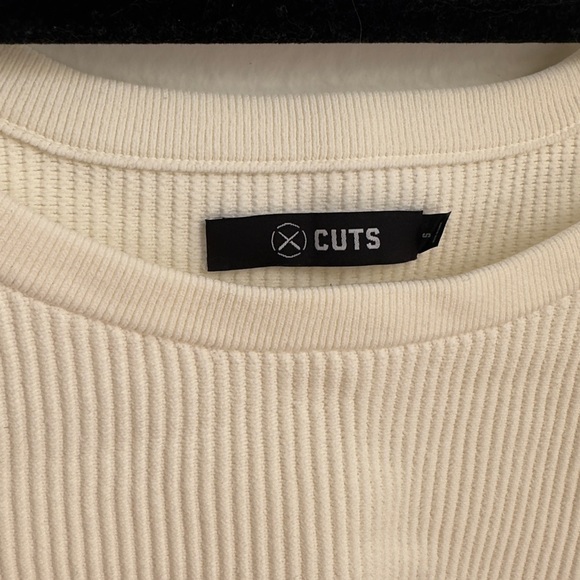 CUTS Ivory Ribbed Set - Picture 2 of 8